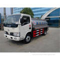 5000 liters milk truck 4*2 6 tires stainless steel milk tank truck